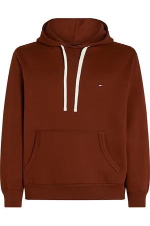 Tommy Hilfiger Ess Seasonal Fleece Hoody Brown