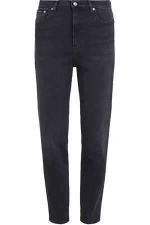 Calvin Klein Mom Jean Black