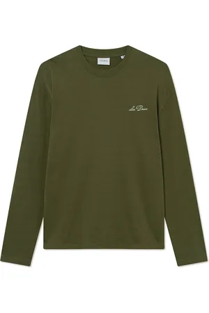 Les Deux Crew Ls T-Shirt Green