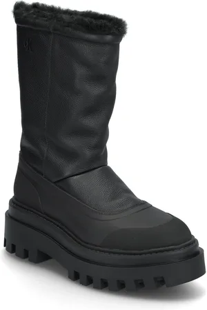 Calvin Klein Flatform Chelsea Boot Padded Black