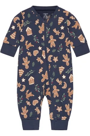 Lindex Pyjamas Ginger Bread Navy