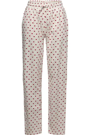Lindex Pyjama Trousers Seersucker Pink