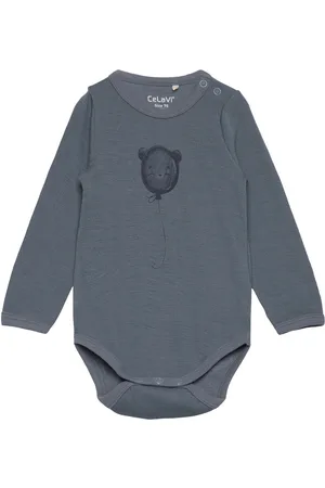 CeLaVi Body Ls, Solid W. Print Navy