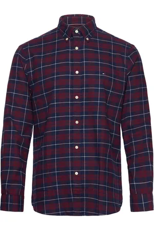 Tommy Hilfiger Brushed Easy Check Rf Shirt Navy