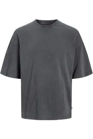 JACK & JONES Jjecharge Faded Tee O-Neck Sn Jnr Grey Jack & J S