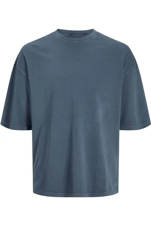 JACK & JONES Jjecharge Faded Tee O-Neck Sn Jnr Blue Jack & J S