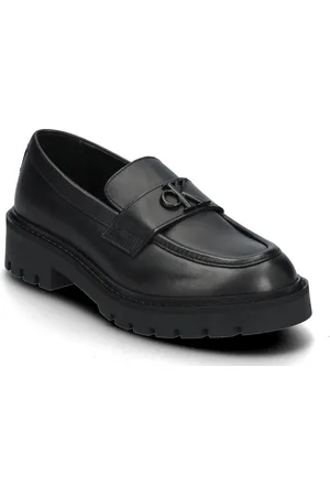 Calvin Klein Flatform Loafer Hw Mg Lth Black