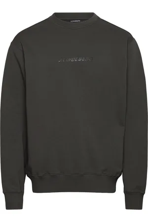 J Lindeberg Callan Logo Crew Neck Black