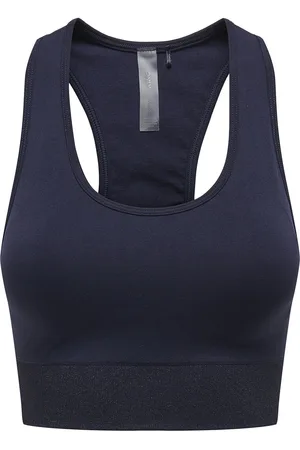 ONLY Onpdaisy-2-Shim Seam Lurex Bra Navy