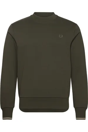 Fred Perry Crew Neck Sweatshirt Green