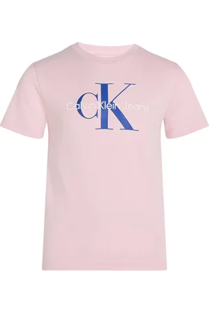 Calvin Klein Ck Monogram Ss T-Shirt Pink