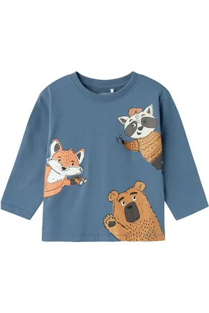 NAME IT Nmmotis Nreg Ls Top Box Blue