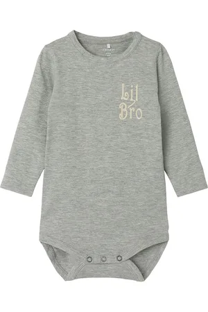 NAME IT Nbmlaby Ls Body Grey