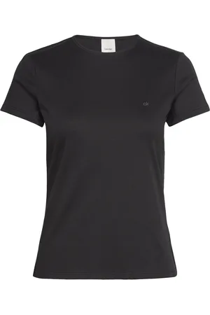 Calvin Klein Liquid Touch C-Nk Top Ss Black