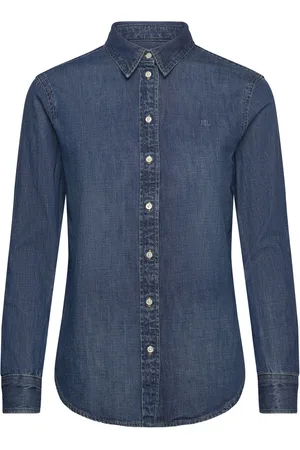 Ralph Lauren Classic Fit Denim Shirt Blue