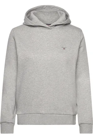 GANT Reg Hoodie Grey