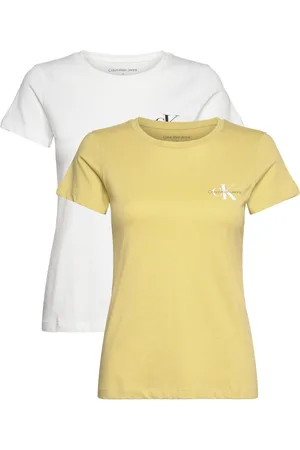 Calvin Klein 2-Pack Monologo Slim Tee White