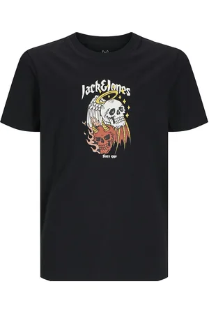 JACK & JONES Jorseven Skull Tee Ss Crew Neck Sn Jnr Jack & J S