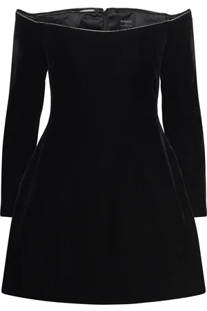 Bardot Nadene Velour Hourglass Dress