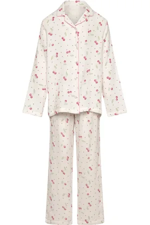 Lindex Pyjamas Set Gauze Aop Patterned