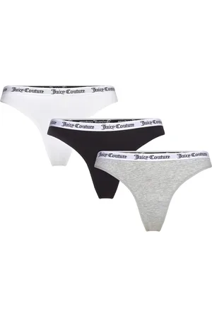 Juicy Couture Dana Thong 3Pk Black