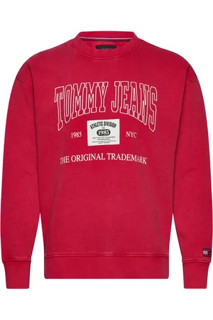 Tommy Hilfiger Tjm Rlx Archive Crew Ext Red