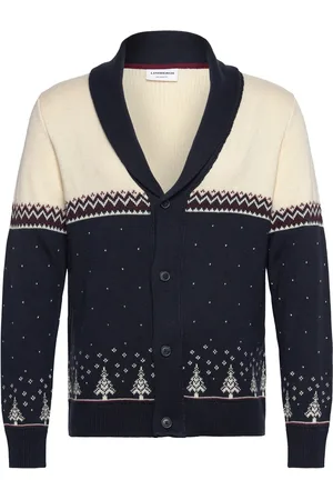 Lindbergh Xmas Shawl Collar Cardigan