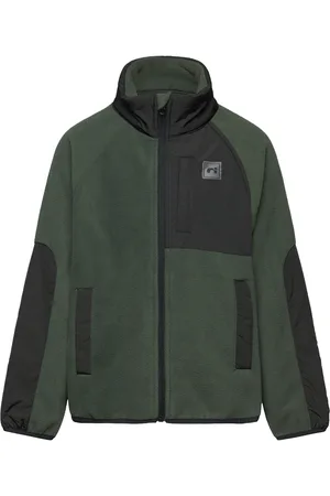 NAME IT Nknmyles Fleece Jacket Noos Green