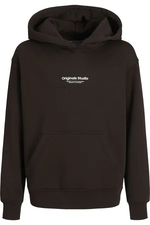 JACK & JONES Jorvesterbro Sweat Hood Noos Jnr Brown Jack & J S