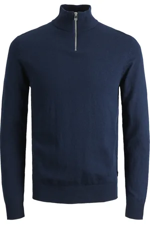 JACK & JONES Jjeemil Knit Half Zip Noos Jnr Navy Jack & J S