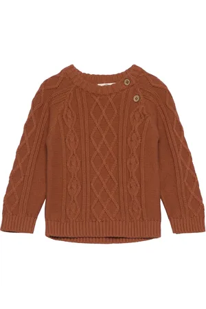 EN FANT Pullover Knit Brown