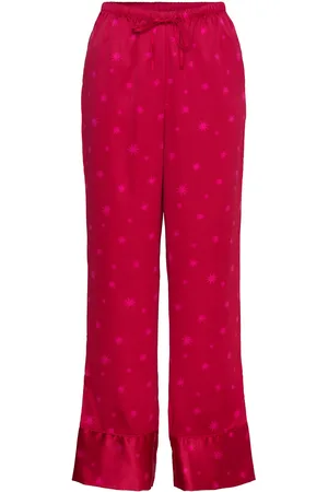 Hunkemöller Satin Trousers Red