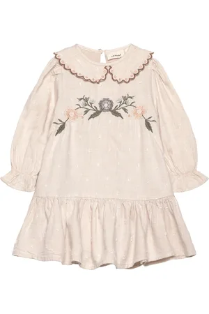 Lil Atelier Nbfsafron Ls Body Dress Lil Beige