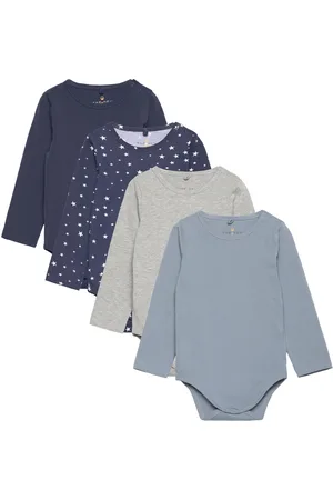 The New Tnsbbaby Boys Basic L_S Body Multi Pack Navy