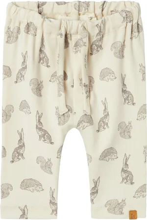 Lil Atelier Nbmgeo Ati Loose Pant Lil Cream