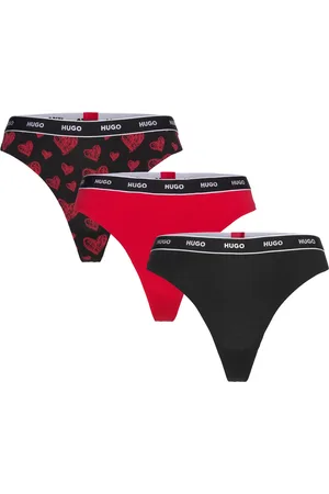 HUGO BOSS Triplet Thong Design Patterned