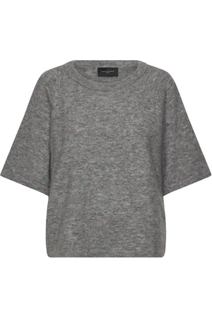 Copenhagen Muse Cmibra-Raglan-Pullover Grey