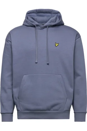 Lyle & Scott Over D Pullover Hoodie Blue