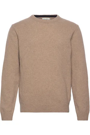 Casual Friday Cfkarl Crew Neck Bounty Knit Beige