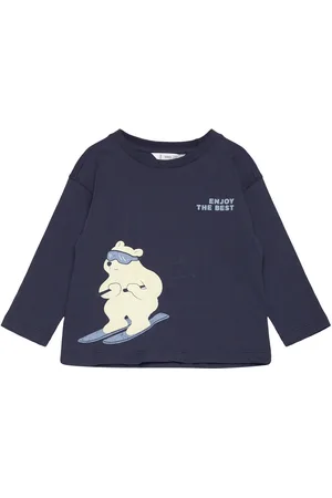 MANGO Printed Long Sleeve T-Shirt