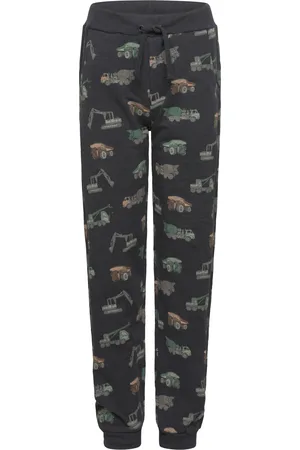 Minymo Pants Sweat Aop Navy