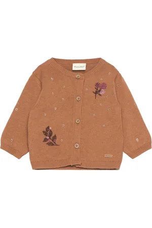 Minymo Cardigan Knit Brown