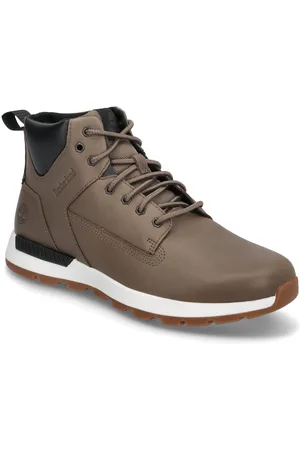 Timberland Mid Lace Up Sneaker Brown