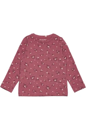 Minymo T-Shirt Ls Aop Pink