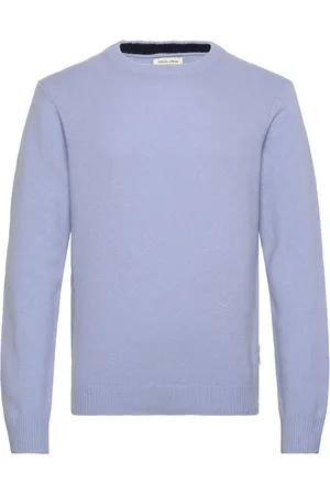 Casual Friday Cfkarl Crew Neck Bounty Knit Blue