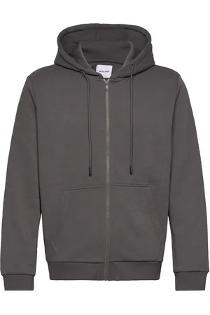 JACK & JONES Jjebradley Sweat Zip Hood Noos Grey Jack & J S