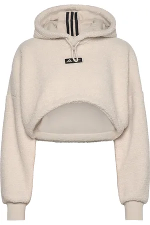 adidas Adidas X Moonboot Cropped Hoodie Cream