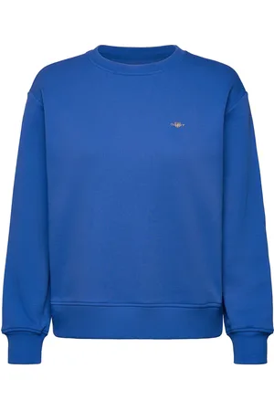 GANT Shield C-Neck Sweat Blue