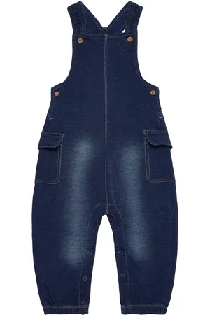 Minymo Overall Sweat Denim Navy
