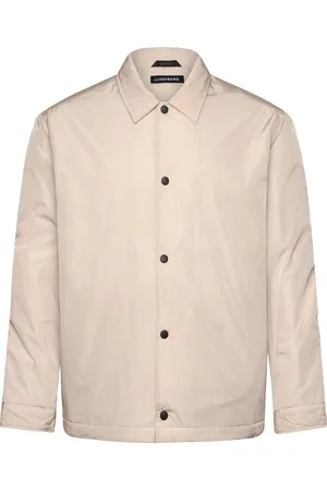 J Lindeberg Tibor Tech Overshirt Cream
